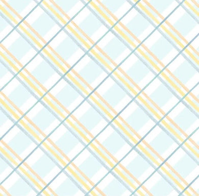 Bunny Love - Plaid in Blue
