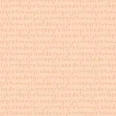 Bunny Love - Alphabet Apricot