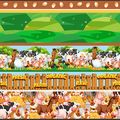 Farmyard Friends - Stripes