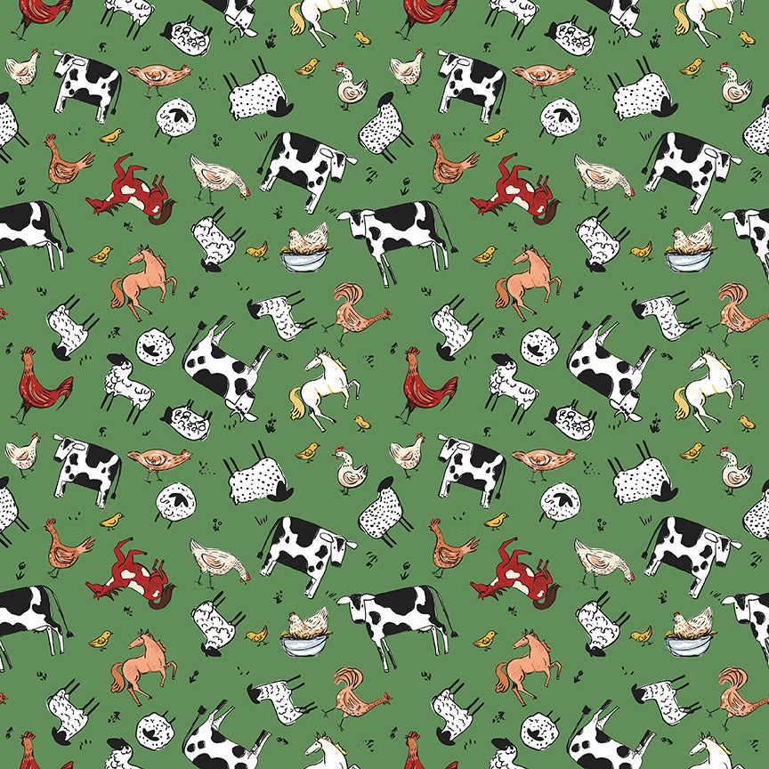 Farm Livin' - Animal Toss Green