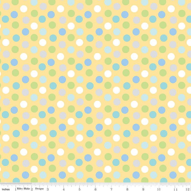 Special Delivery - Polka Dots Yellow
