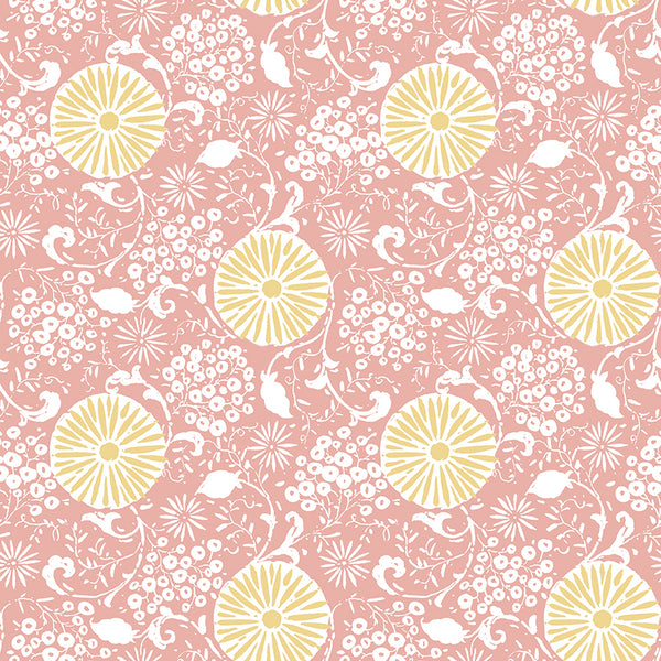 Love Me More - Botanical in Coral