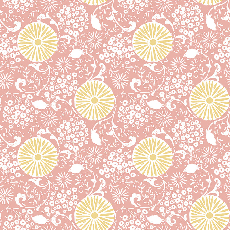Love Me More - Botanical in Coral