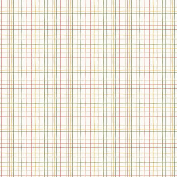 Love Me More - Plaid in Cloud