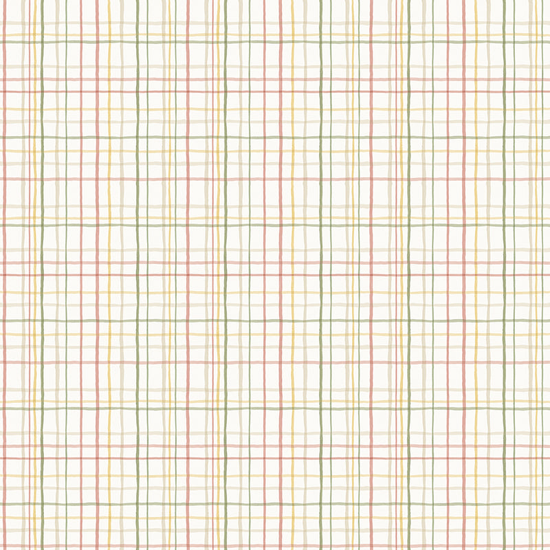 Love Me More - Plaid in Cloud