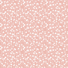 Love Me More - Tiny Floral in Coral