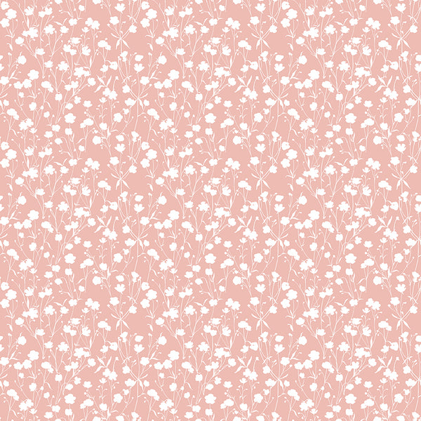Love Me More - Tiny Floral in Coral