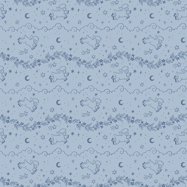 Twinkle Little Star Counting Sheep - Blue