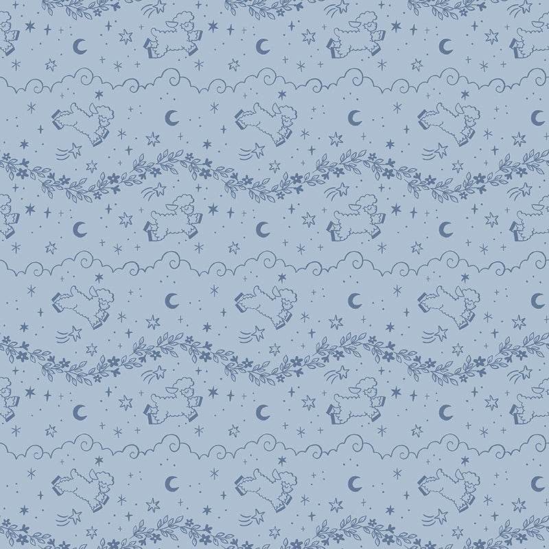 Twinkle Little Star Counting Sheep - Blue