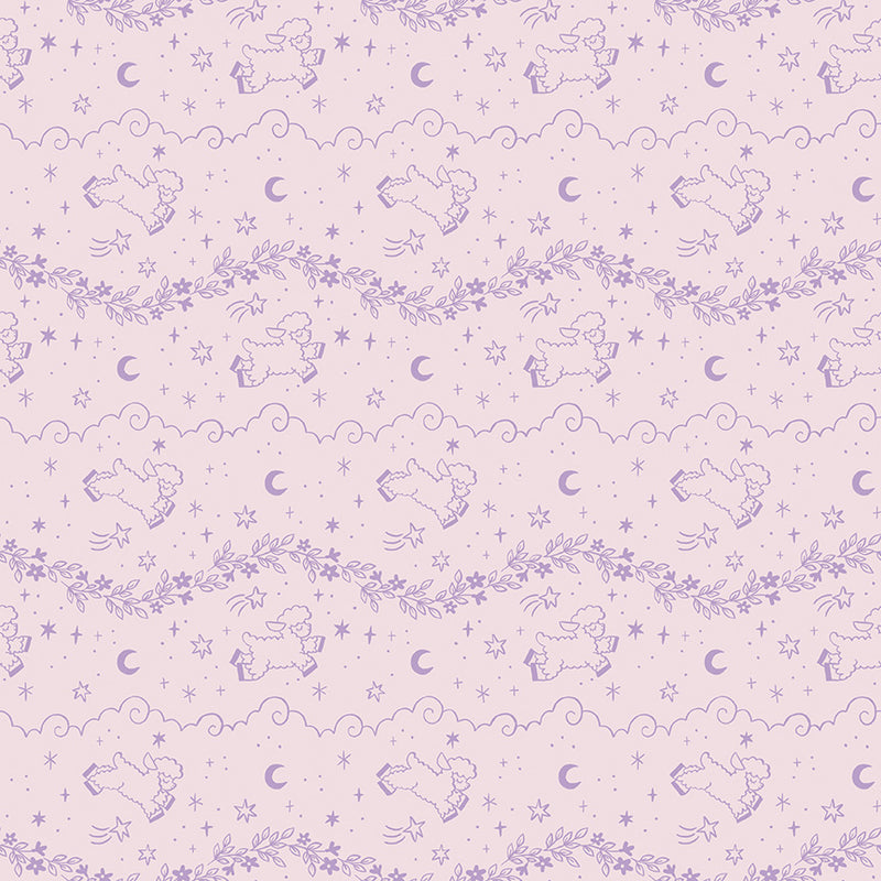 Twinkle Little Star Counting Sheep - Pink