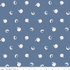 Twinkle Little Star Goodnight Moon - Denim