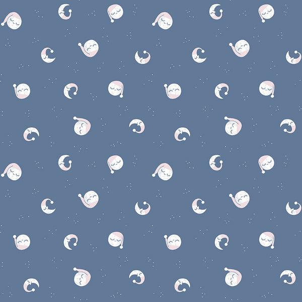 Twinkle Little Star Goodnight Moon - Denim