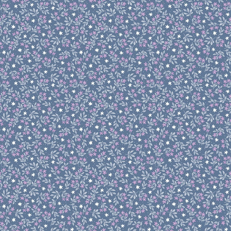 Twinkle Little Star Jasmine Stars - Denim