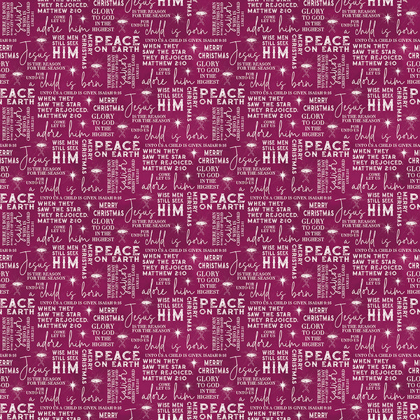 Come Let Us Adore Him - Text Wine