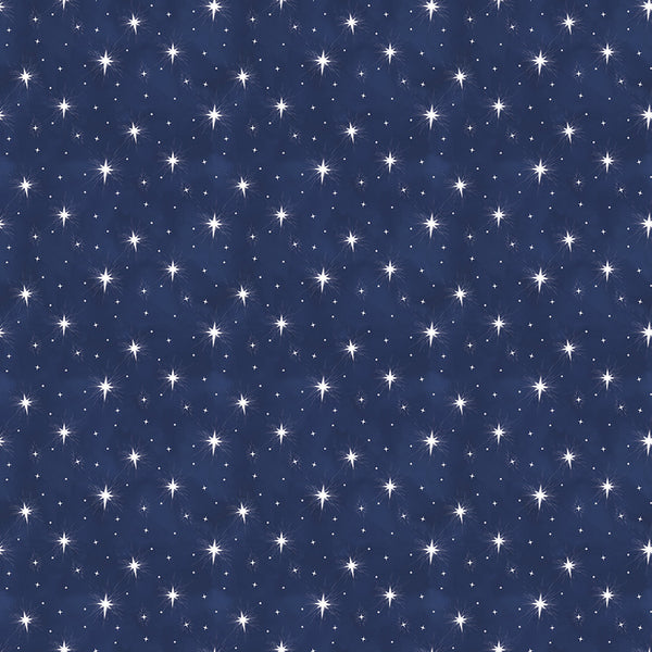 Come Let Us Adore Him - Stars Navy