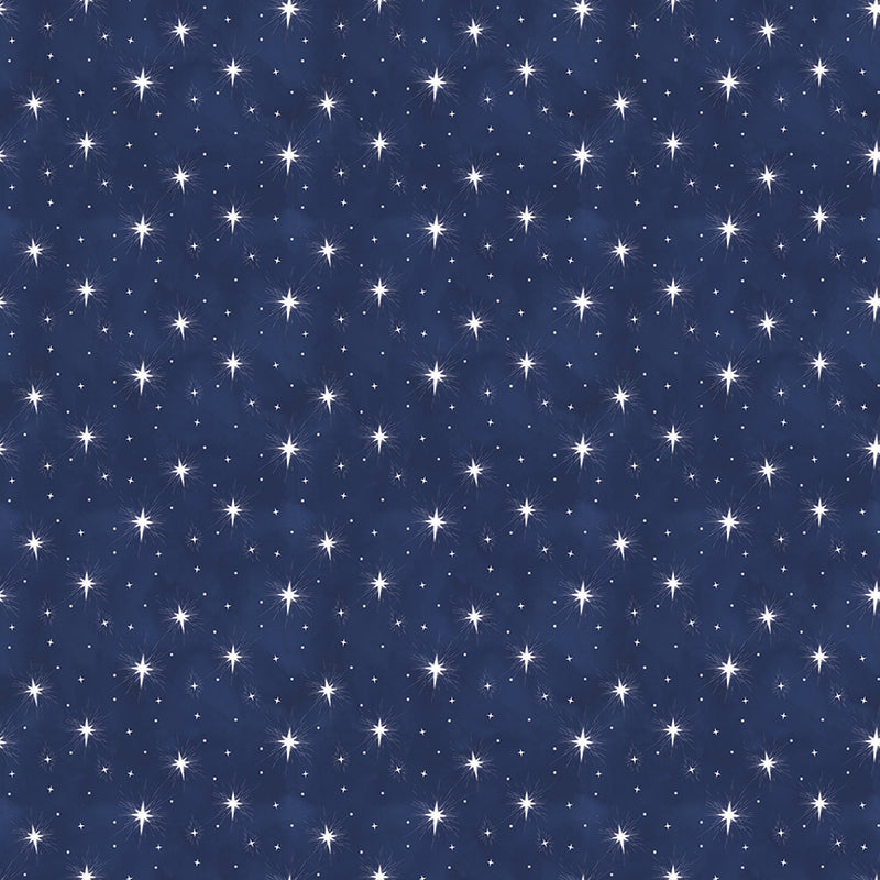 Come Let Us Adore Him - Stars Navy