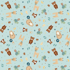 Baby Boy - Animals Blue