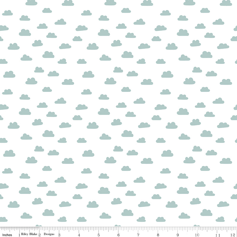 Baby Boy - Clouds White