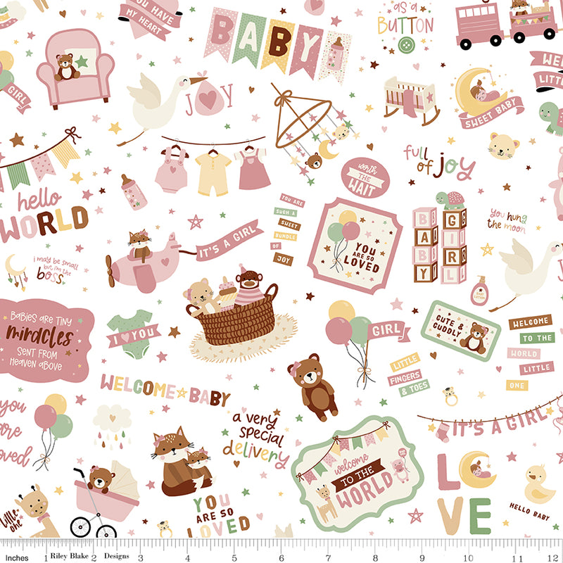 Baby Girl - Main White