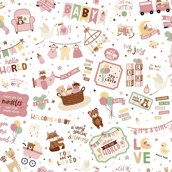 Baby Girl - Main White