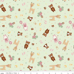 Baby Girl - Animals Mint