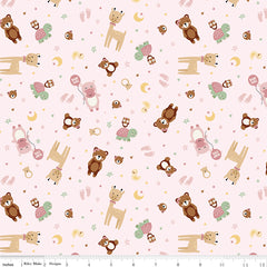 Baby Girl - Animals Pink