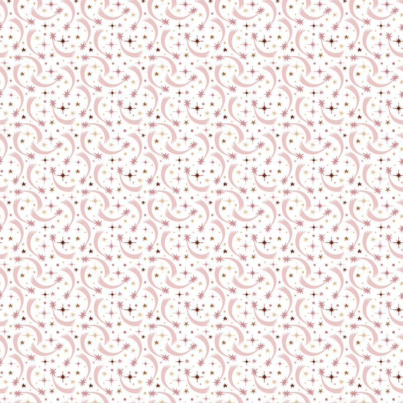 Baby Girl - Shooting Stars White