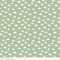 Baby Girl - Clouds Green