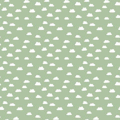 Baby Girl - Clouds Green