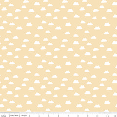 Baby Girl - Clouds Yellow