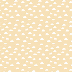 Baby Girl - Clouds Yellow