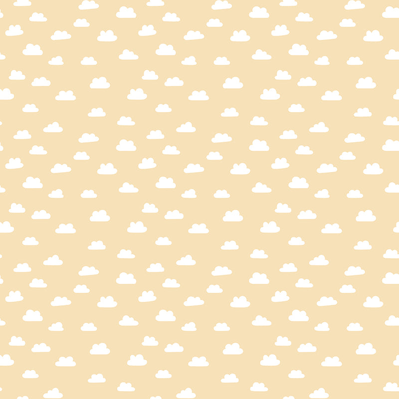 Baby Girl - Clouds Yellow