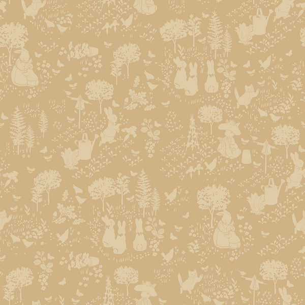 Peter Rabbit & Benjamin Bunny - Garden Tan