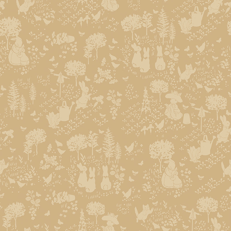 Peter Rabbit & Benjamin Bunny - Garden Tan