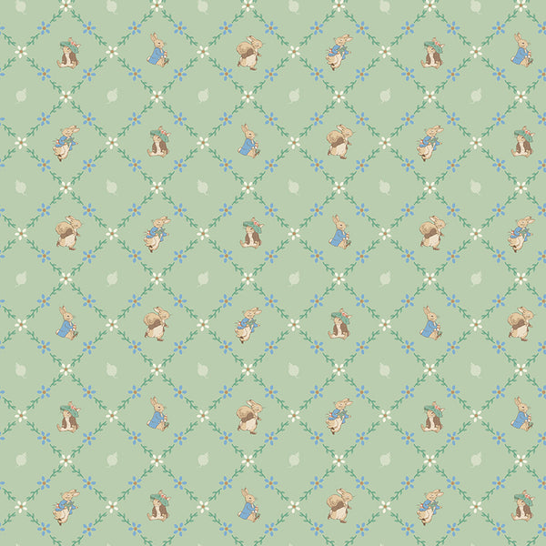 Peter Rabbit & Benjamin Bunny - Lattice Green