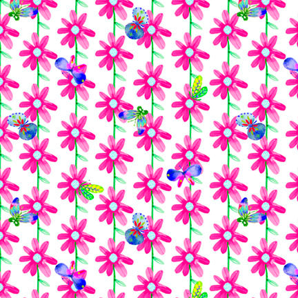 Color Crush - Dancing Daisies Pink