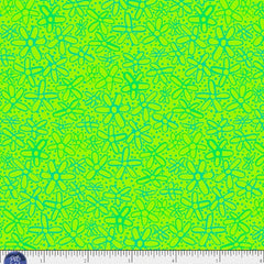 Color Crush - Doodle Flowers Lime