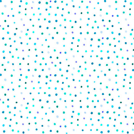 Color Crush - Confetti Dots Blue