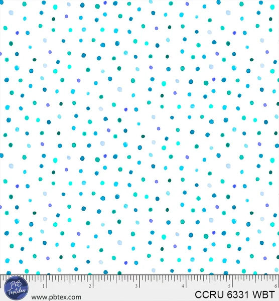 Color Crush - Confetti Dots Blue