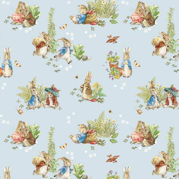 Peter Rabbit & Benjamin Bunny - Blue
