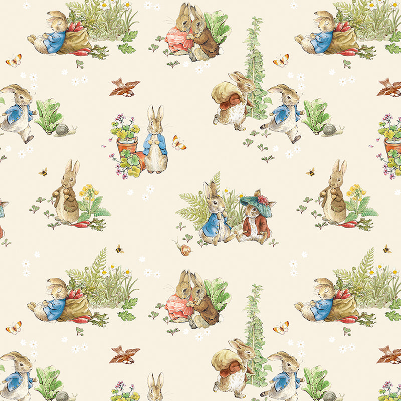 Peter Rabbit & Benjamin Bunny - Cream