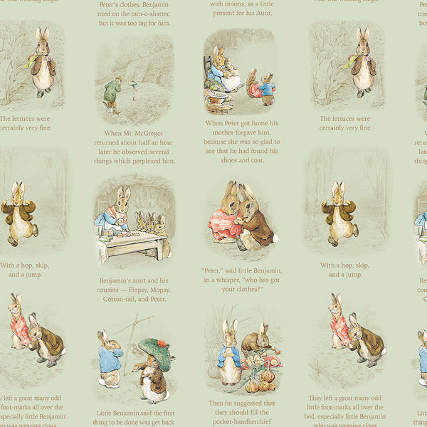 Peter Rabbit & Benjamin Bunny - Storytime Green
