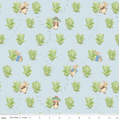 Peter Rabbit & Benjamin Bunny - Lettuce Patch Blue