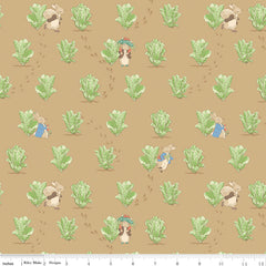 Peter Rabbit & Benjamin Bunny - Lettuce Patch Tan
