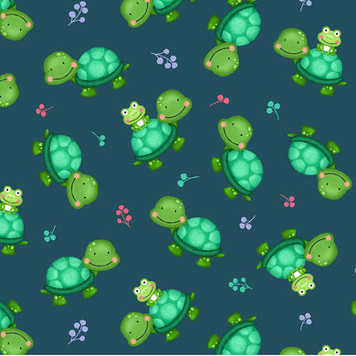 Jungle Paradise - Turtle and Frog - Spruce