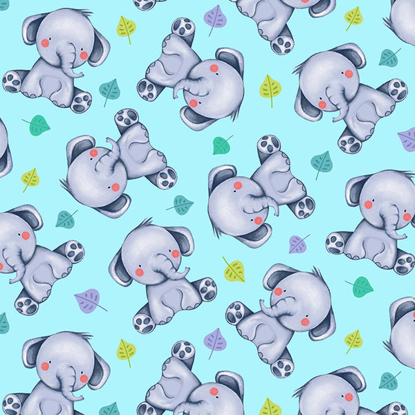 Jungle Paradise - Roly Poly - Blue
