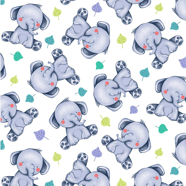 Jungle Paradise - Roly Poly - White