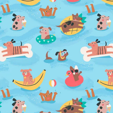 Puppy Pool Party - Pool Fun