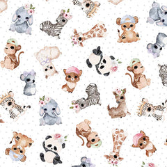 Animal Babies - Animals on Cream
