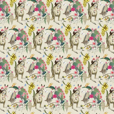May Gibbs Christmas - Advent Kangaroos Cream